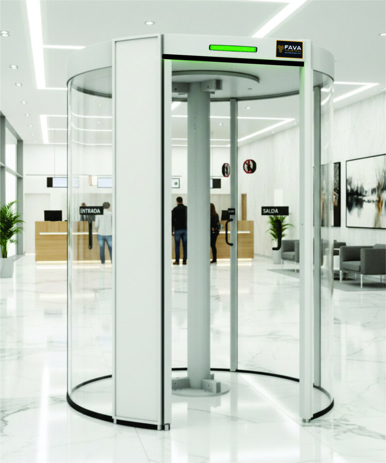 Porta Giratória SG com Detector de Metais – imagem 2